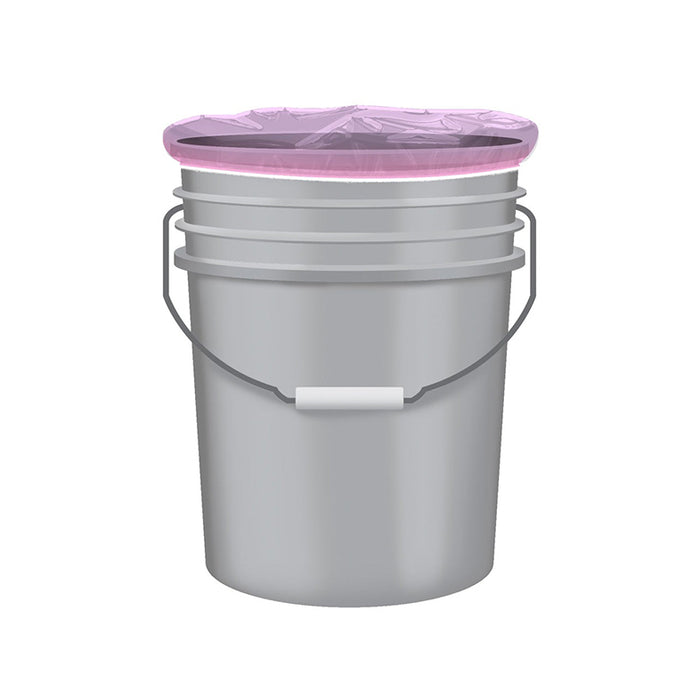 Case of 100 - 5 Gallon Elastic Drum Covers 4 MIL - Antistatic